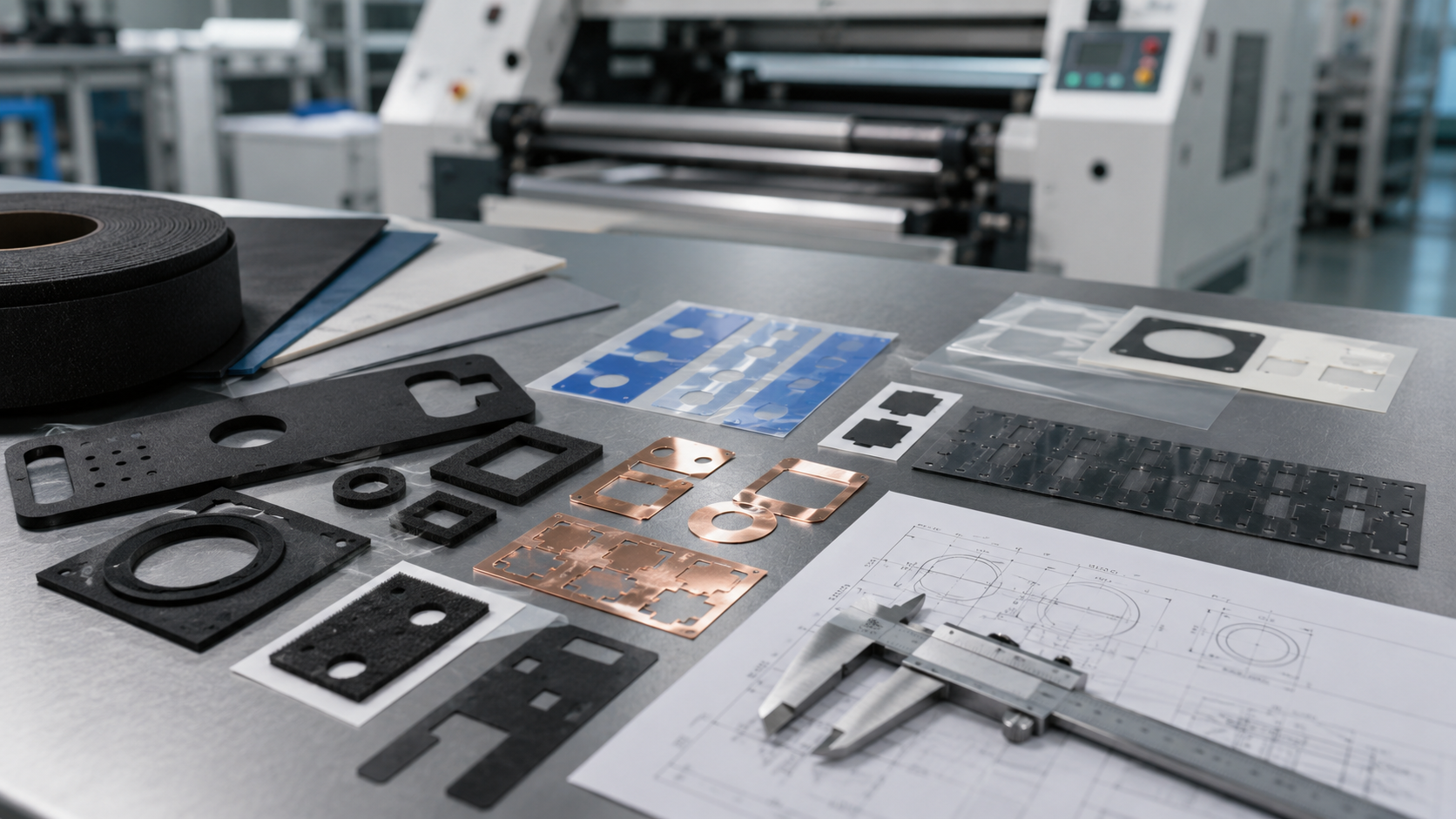 How to Custom Die Cut Components: Drawing, Material and Quote Guide?